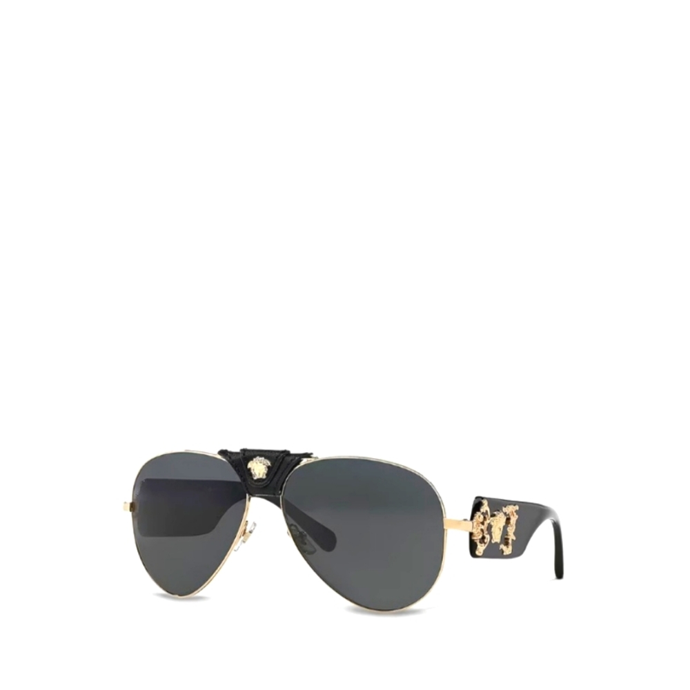 Versace aviators with case and receipt .